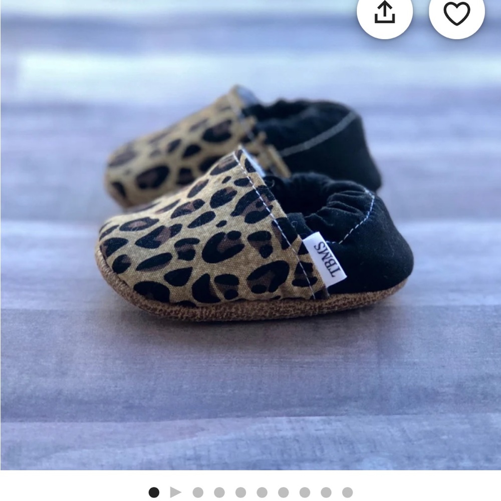 Handmade baby moccasins